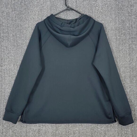 32 Degrees Heat Hoodie Mens Medium Black Super Soft Pullover Jacket Sweatshirt - Picture 7 of 12